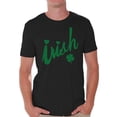 thumbnail image 1 of Awkward Styles Mens St Patrick's Day Shirts Irish Shirts for Men Luck Green Irish Shamrock Shirt St Patrick's Day Tee For Guys St Patrick Day Party Green Shamrock Tshirt Proud Irish Roots, 1 of 4