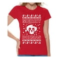 thumbnail image 1 of Awkward Styles Merry Boxmas Tshirt Merry Boxmas Christmas Shirts for Women Funny Santa Boxer Dog Shirt Women's Holiday Top Merry Christmas T-shirt Dog Lover Xmas Gifts Christmas Party Outfit, 1 of 4