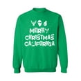 thumbnail image 1 of Awkward Styles Merry Christmas California Sweatshirt California Christmas Holiday Sweatshirt California Christmas Sweater Merry Christmas Sweatshirt for Men and for Women Xmas Gifts Cali Love Sweater, 1 of 5