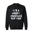 thumbnail image 1 of Awkward Styles Merry Christmas New York Sweatshirt Christmas Holiday Sweatshirt New York Christmas Sweater Merry Christmas Sweatshirt for Men and for Women Xmas Gifts New York Love Sweater for Xmas, 1 of 5