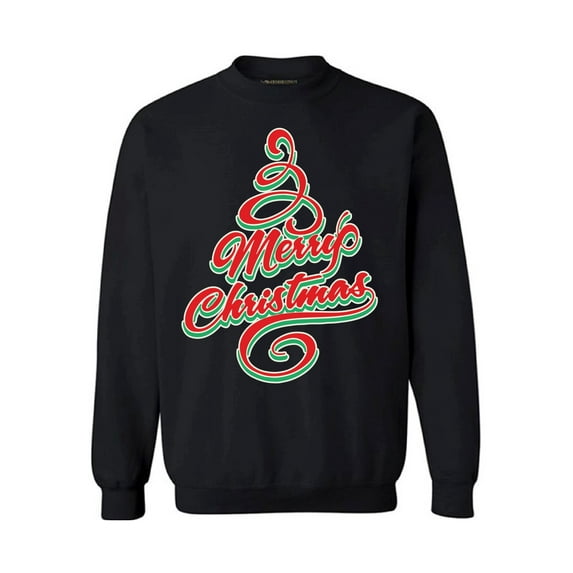 Awkward Styles Merry Christmas Tree Merry Christmas Sweater for Men Women Christmas Sweater Christmas Sweatshirt Christmas Tree Sweater Family Sweatshirts Holiday Sweaters for Women and Men