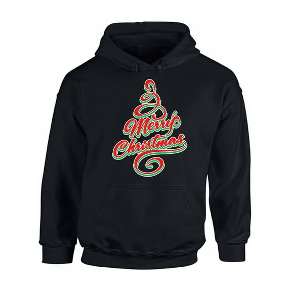 Awkward Styles Merry Christmas Sweatshirt Christmas Tree Holiday Sweater Funny Christmas Hoodie Xmas Gifts Christmas Hooded Sweatshirt Christmas Sweatshirt for Men for Women Merry Christmas Tree