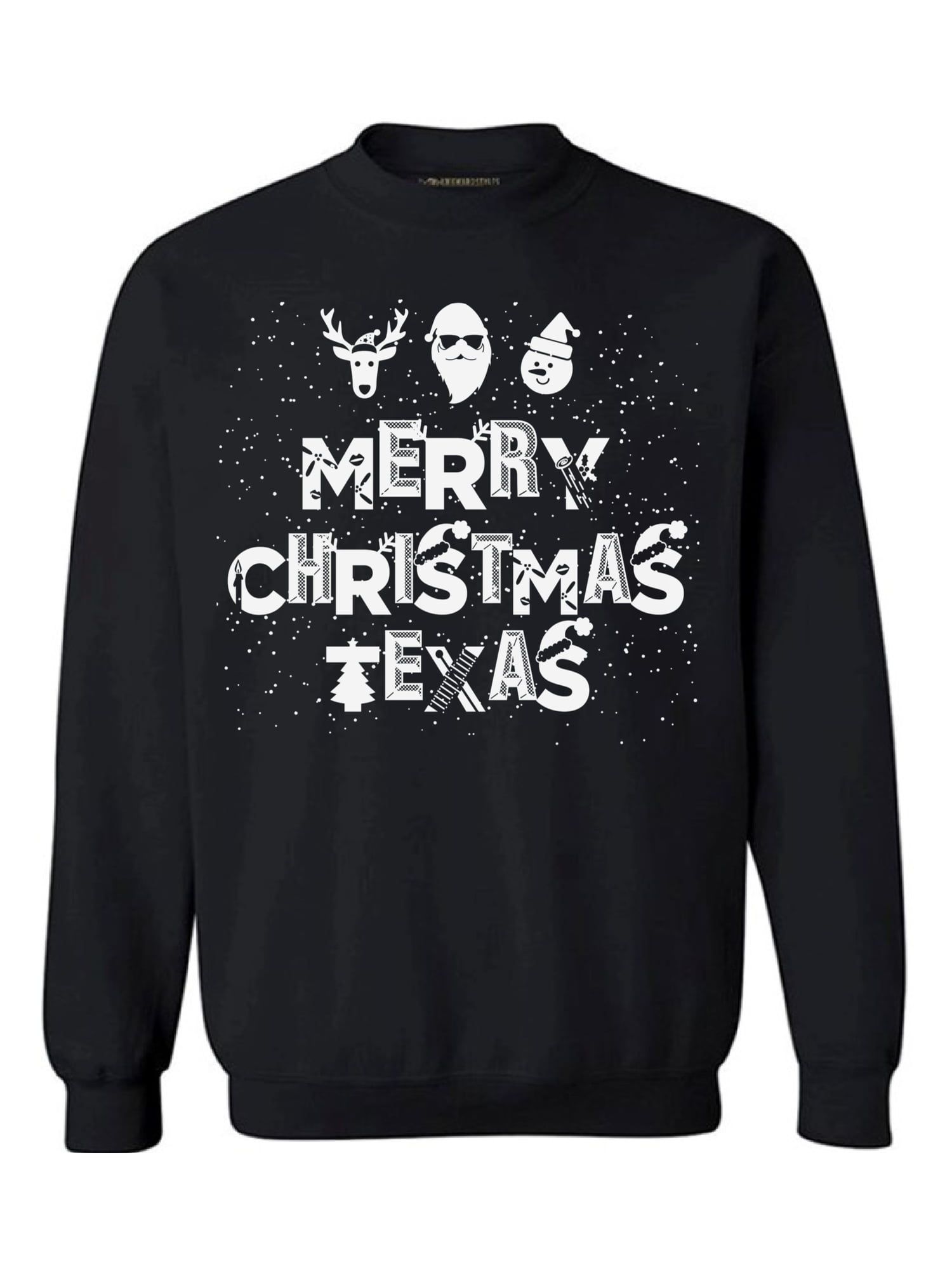 Awkward Styles Merry Christmas Texas Sweatshirt Christmas Holiday