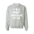 thumbnail image 1 of Awkward Styles Merry Christmas Texas Sweatshirt Christmas Holiday Sweatshirt Texas Christmas Sweater Merry Christmas Sweatshirt for Men and for Women Xmas Gifts Texas Love Sweater for Xmas Party, 1 of 5