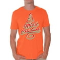 thumbnail image 1 of Awkward Styles Merry Christmas Tree Graphic Tee Men's, 1 of 4
