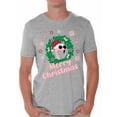 thumbnail image 1 of Awkward Styles Merry Christmas Tshirt Xmas Flamingo Shirt Funny Christmas Shirts for Men Santa Flamingo Christmas T Shirt Flamingo Gifts for Christmas Xmas Flamingo Party Outfit Xmas Flamingo Tee, 1 of 4