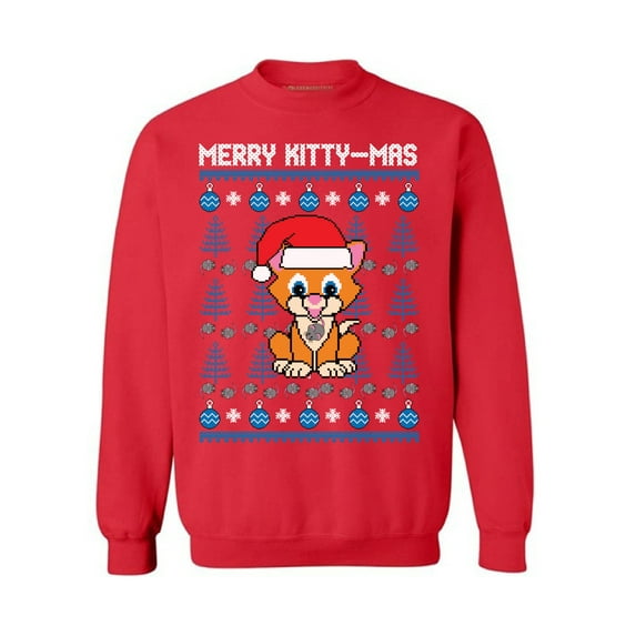 Awkward Styles Christmas Sweater Sweater Christmas Sweater Merry Kittymas Sweatshirt for Xmas