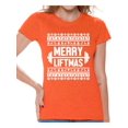 thumbnail image 1 of Awkward Styles Merry Liftmas Shirt Merry Liftmas Christmas Shirts for Women Lifting Top Workout Women's Holiday Shirt Xmas Gym T-Shirts Merry Christmas Women's Shirt Funny Christmas Party T-shirt, 1 of 4