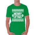 thumbnail image 1 of Awkward Styles Merry Liftmas Shirt Merry Liftmas Christmas Tshirts for Men Christmas Holiday Shirt Lifting Top Gym Workout T Shirt Merry Christmas Shirts Christmas Party Shirt Men's Holiday Shirt, 1 of 4