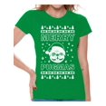 thumbnail image 1 of Awkward Styles Merry Pugmas Tshirt Merry Pugmas Christmas Shirts for Women Funny Santa Pug Dog Shirt Women's Holiday Top Merry Christmas T-shirt Pug Dog Lovers Xmas Gifts Christmas Party Outfit, 1 of 4
