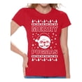 thumbnail image 1 of Awkward Styles Merry Pugmas Tshirt Merry Pugmas Christmas Shirts for Women Funny Santa Pug Dog Shirt Women's Holiday Top Merry Christmas T-shirt Pug Dog Lovers Xmas Gifts Christmas Party Outfit, 1 of 4