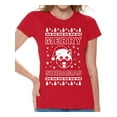 thumbnail image 1 of Awkward Styles Merry Shibamas Tshirt Merry Shibamas Christmas Shirts for Women Funny Santa Shiba Inu Shirt Women's Holiday Top Merry Christmas T-shirt Dog Lovers Xmas Gifts Christmas Party Outfit, 1 of 4