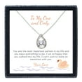 thumbnail image 1 of Awkward Styles Message Card Jewelry Necklace Valentine Gifts for Girlfriend Wife To My Valentine Necklace Gifts for Her Fiancee Birthday Anniversary, 1 of 10