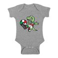 thumbnail image 1 of Awkward Styles Mexican Soccer Baby Bodysuit Short Sleeve Dinosaur Baby Bodysuit, 1 of 4