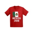 thumbnail image 1 of Awkward Styles Mexico 2018 Kids Shirt Mexican Flag Mexican Football Youth Shirt, 1 of 4