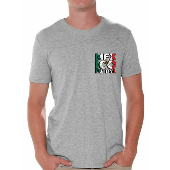 Awkward Styles Mexico Futbol Shirt for Men Mexican Soccer Tshirt Mexico Shirts for Men Mexico 2018 Tshirt Mexican Soccer 2018 Mexico Gifts for Men Gifts from Mexico Mexican Flag Tshirt