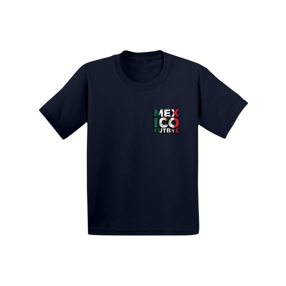Awkward Styles Mexico Futbol Toddler Shirt Mexican Soccer Tshirt for Boys Mexico Tshirt for Girls Mexican 2018 Shirts for Kids Gifts from Mexico Mexican Flag Tshirt for Kids