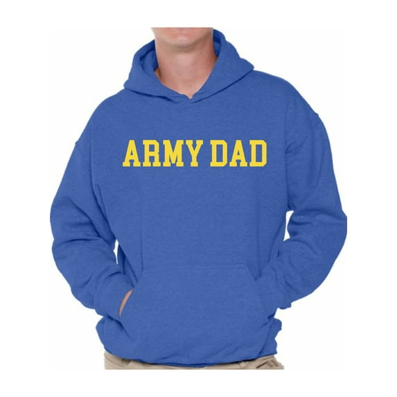 Awkward Styles Military Hooded Sweatshirt Army Dad Hoodies for Men