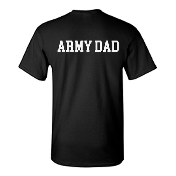 Awkward Styles Army Dad T-Shirt US Veteran T Shirts for Men Back Print