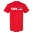 thumbnail image 1 of Awkward Styles Army Dad T-Shirt US Veteran T Shirts for Men Back Print, 1 of 4