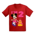 thumbnail image 1 of Awkward Styles Minnie Steamboat Willie Toddler Shirt Baby Mickey I'm Birthday Boy Tshirt for Girls Age 2 Years Cotton T-shirts 2T 3T 4T 5/6 Graphic Tee, 1 of 3