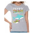 thumbnail image 1 of Awkward Styles Mommy Shark Shirt for Women Autism Puzzle Tee Matching Family Outfit Autism Awareness T-Shirt for Her Shark Family Shirts, 1 of 4