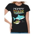 thumbnail image 1 of Awkward Styles Mommy Shark Shirt for Women Autism Puzzle Tee Matching Family Outfit Autism Awareness T-Shirt for Her Shark Family Shirts, 1 of 4