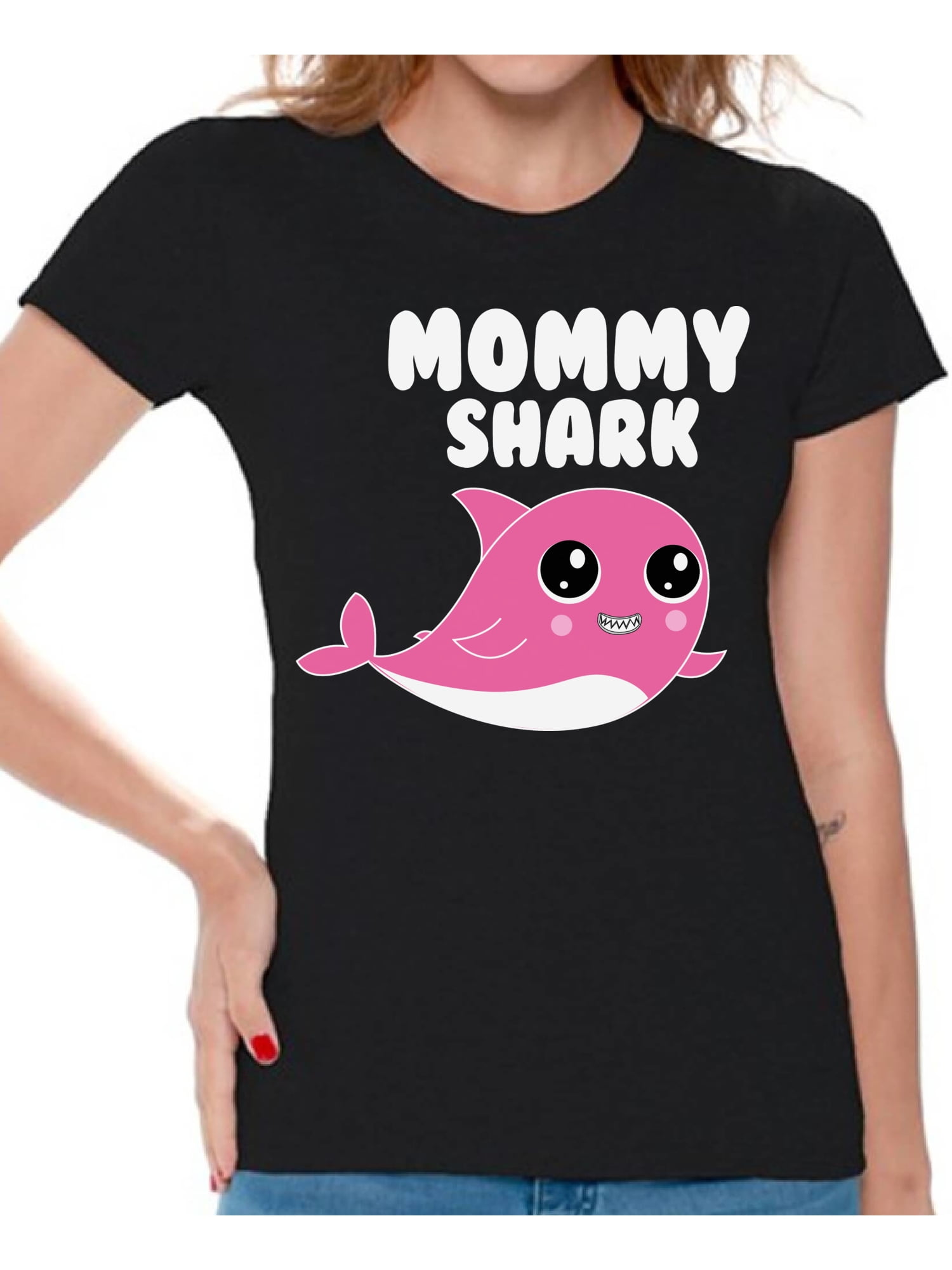 Womens Mommy Shark Doo Doo Doo T-Shirt - Matching Family Shirt Womens Mommy Shark Doo Doo Doo T-Shirt - Matching Family Shirt