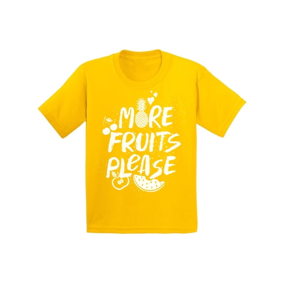 Awkward Styles More Fruits Please Kids Clothes Fruits Outfit Fruits Please Youth Shirt for Girls Shirts for Boys Fruits Shirts T-Shirt for Children Kids Items Fruits Tshirt Berry Lovers Clothing