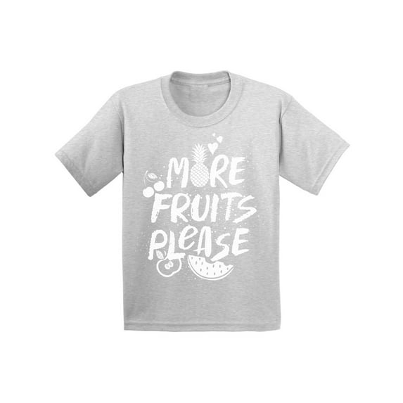 Awkward Styles More Fruits Please Outfit Fruits Shirts Fruits Please Kids Clothes Fruits Infant T-Shirt for Girls Berry T-Shirt for Children Kids Items Cute Fruits Tshirt Berry Lovers Clothing