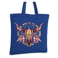 thumbnail image 1 of Awkward Styles Mosaic Cow Skull Tote Bag Bull Skull Canvas Tote Bag Day of the Dead Gifts Sugar Skull Reusable Shopping Bag Sugar Skull Gifts for Dia de Los Muertos Cute Bull Skull Cloth Bag, 1 of 5