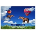 thumbnail image 1 of Awkward Styles Motivational Posters Teamwork Inspirational Posters for Entrepreneurs Motivational Quote Poster Classroom Poster Wall Quote Mindset is Everything Elephants In The Sky Inspirational Art, 1 of 3
