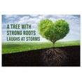 thumbnail image 1 of Awkward Styles Motivational Wall Art Inspirational Quotes Wall Art Motivational Wall Decor Inspirational Canvas A Tree With Motivational Canvas Quote Office and Home Wall Art, 1 of 4