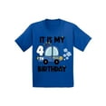 thumbnail image 1 of Awkward Styles My 4th Birthday T-shirt Police Car Toddler Shirt Future Policeman Top, 1 of 4