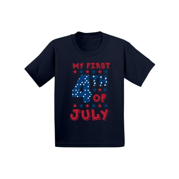 Awkward Styles My First 4th of July Toddler Shirt Kids Independence Day Shirt USA Shirt for Girls American Kids America Tshirt for Boys USA Stars Tshirt Cute 4th of July Outfit for Toddler USA Gifts