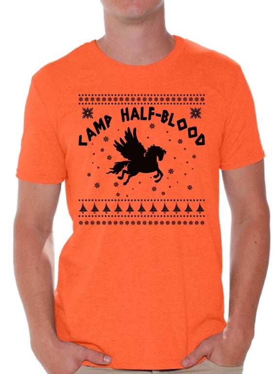 Nerd T Shirt for Him Camp Half-Blood Men T Shirt Camp Half Blood Shirt for Men Geek Tshirt Geek T-Shirt for Husband Camp Half-Blood Men Clothing Nerd Shirt for Dad Mythology Lovers