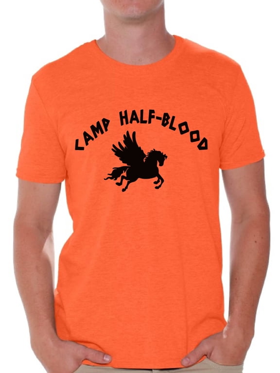 Nerd T Shirt for Him Camp Half-Blood Men T Shirt Camp Half Blood Shirt for Men Geek Tshirt Geek T-Shirt for Husband Camp Half-Blood Men Clothing Nerd Shirt for Dad Mythology Lovers