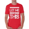 thumbnail image 1 of Awkward Styles Nerd T-Shirt Let Me Overthink This T Shirts for Men Sarcastic Geek, 1 of 4