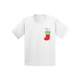 thumbnail image 1 of Awkward Styles Nice Christmas Stocking Pocket Tshirt Funny Christmas Shirts for Kids Stocking Christmas T Shirt Xmas Tshirt for Boys and Girls Xmas Stocking Shirt Kids Christmas Gifts, 1 of 4