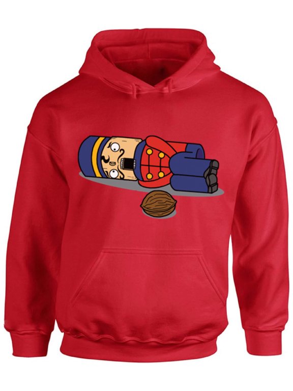 Nutcracker Christmas Sweatshirt Xmas Hoodie Christmas Sweater Christmas Nutcracker Christmas Sweatshirt for Men for Women Christmas Hooded Sweatshirt Xmas Holiday Party Sweater