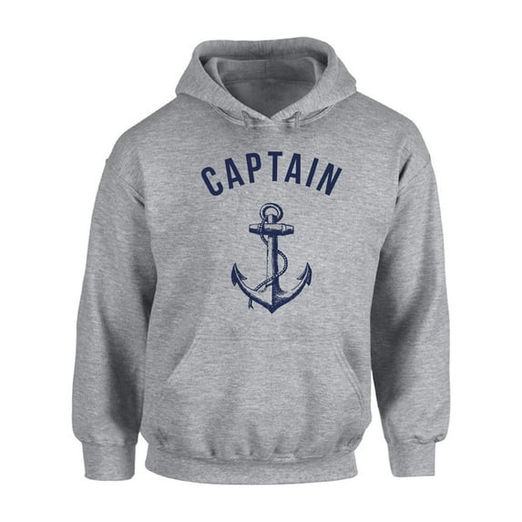 Awkward Styles Ocean Lovers Gifts Nifty Captain Unisex Sweater Cute Sailors Clothing Anchor Unisex Crewneck Made in USA Captain Hoodie Marine Hoodie for Women Sea Hoodie for Men Unisex Hoodie Gifts