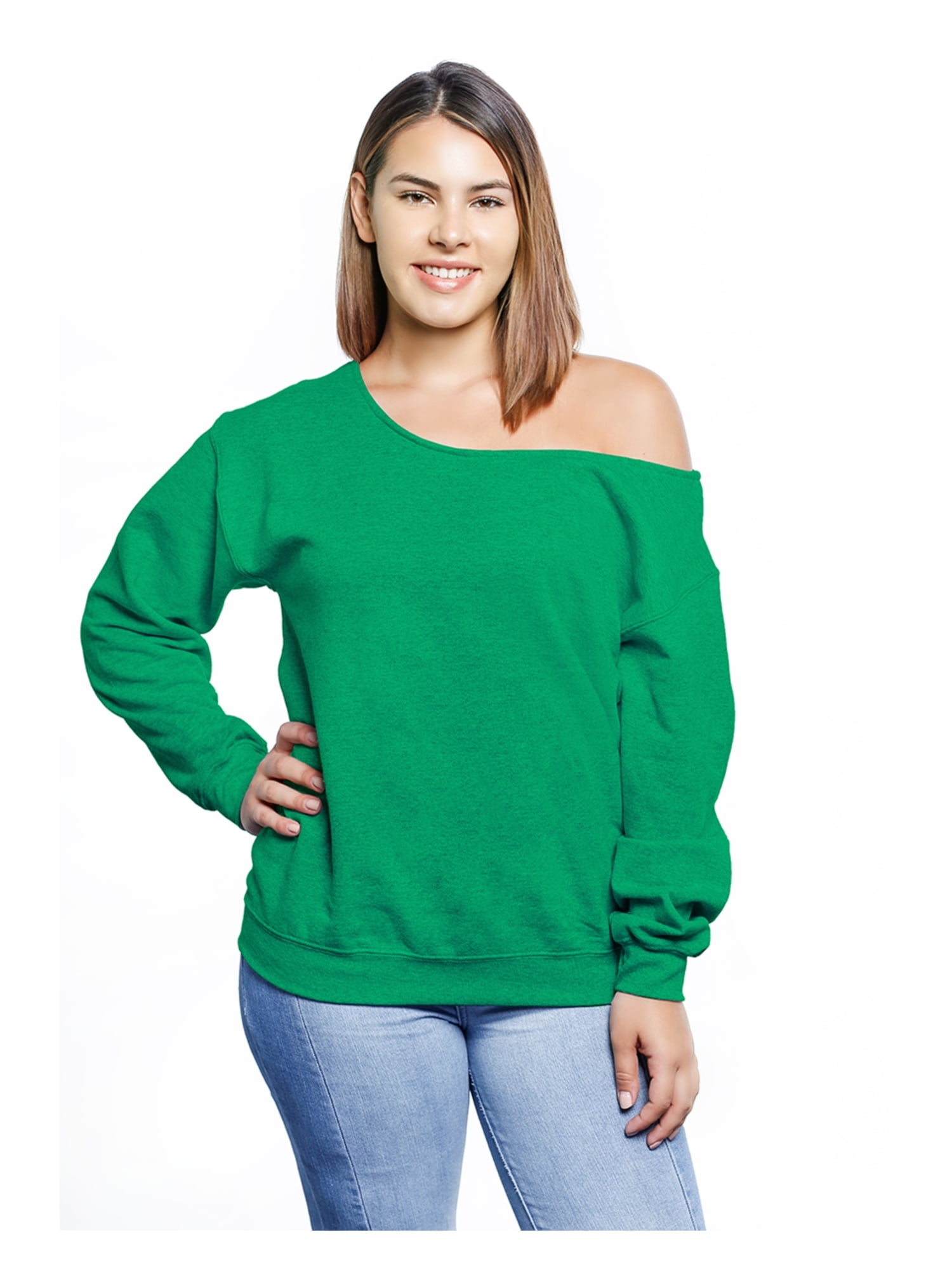Awkward Styles Off The Shoulder Shirt Cute Plus Size Sweaters for Women Slouchy Oversized Sweater Birthday Gifts for Her Cute Outfit for Curvy Women Sexy Plus Size Sweatshirts Loose Fit Sweater Walmar...