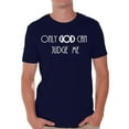 thumbnail image 1 of Awkward Styles Only God Can Judge Me T Shirt for Men Christian Mens Shirts Christian Clothes for Men Jesus Christian Birthday Gifts Jesus Shirts Jesus Clothing Only God Can Judge Me Mens Shirt, 1 of 4