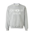 thumbnail image 1 of Awkward Styles Only God Can Judge Me Unisex Crewneck Christian Crewneck for Her Jesus Clothes Collection Jesus Crewneck for Women Jesus Sweater for Men Only God Can Judge Me Outfit for Men and Women, 1 of 5