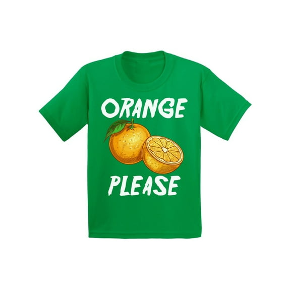 Awkward Styles Orange Outfit Fruits Shirts Orange Please Youth Shirt for Girls Shirts for Boys Funny Orange Kids Clothes Berry T-Shirt for Children Kids Items Cute Fruits Tshirt Berry Lovers Clothing