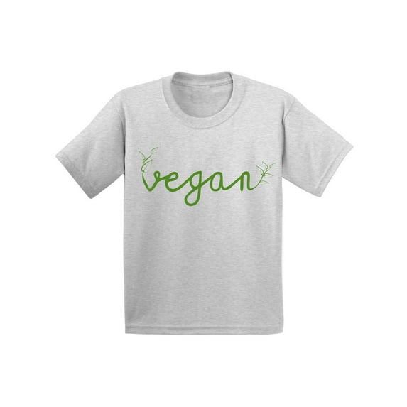 Awkward Styles Original Children's Shirts Vegan Kids Fashion Stylish Foliage T-Shirts for Youth Vegetarian Kids T Shirt Clothes for Kids Vegetarian Gifts Vegan Friendly Clothing Hey Vegetarians