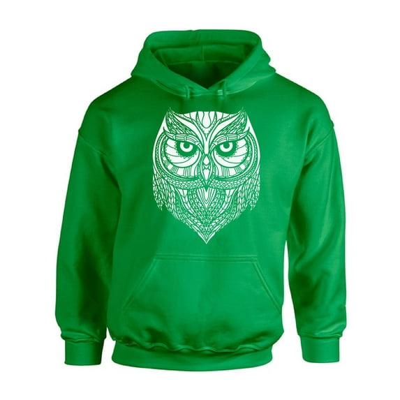 Awkward Styles Owl Unisex Hoodie Sweater for Men Patterned Hoodie for Women Men's Fashion Indian Collection Tracery Sweater Indian Pattern Hoodie Owl Hoodies Animal Sweatshirt Animals Hoodie