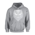 thumbnail image 1 of Awkward Styles Owl Unisex Hoodie Sweater for Men Patterned Hoodie for Women Men's Fashion Indian Collection Tracery Sweater Indian Pattern Hoodie Owl Hoodies Animal Sweatshirt Animals Hoodie, 1 of 5