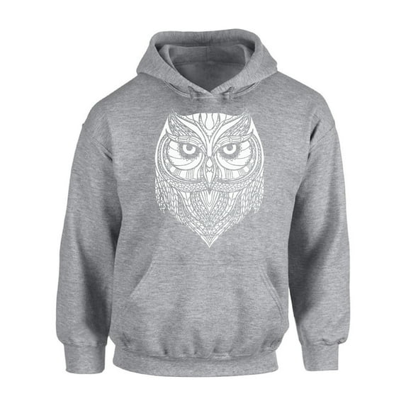 Awkward Styles Owl Unisex Hoodie Sweater for Men Patterned Hoodie for Women Men's Fashion Indian Collection Tracery Sweater Indian Pattern Hoodie Owl Hoodies Animal Sweatshirt Animals Hoodie