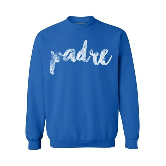 Awkward Styles Padre Crewneck Sweatshirt for Men Mexican Clothes Collection Padre Crewneck for Dad Best Father Gifts Mexico Lovers Clothes Dad Sweater Stylish Mi Padre Men's Crewneck for Him